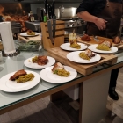 Georgia-Hähnchen mit Süßkartoffelsalat