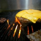 Der Texasburger, von der Flamme geküsst!
