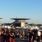 Blick Richtung Clubstage