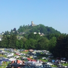 Die Nürburg - schönes finales Foto zum letzten Rock am Ring am Nürburgring