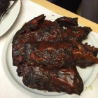 Die fertigen Spare Ribs